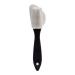 Shoe Brush Suede Shoe Brush 3 Side Cleaning Brush and Eraser Erasers Set Black S Shaped Shoes Cleaner Brush