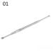 1PCS Ear Wax Pickers Stainless Steel Ear Picks Wax Removal Curette Remover Cleaner Ear Care Tool Earpick Facial Beauty Tools - (Color: 03) - Buy Online on GoSupps.com