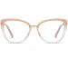 Buy Qinzhenz Anti-Blue Light Reading Glasses for Men & Women - Apricot +200 - Protect Your Eyes Online - Buy Online on GoSupps.com