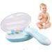 Baby Grooming Kit Baby Essentials - Hairbrush  Nail Clipper  Body Thermometer Nasal Aspirator  Med feed  Comb  Nail Trimmer Baby Care Products Blue - Buy Online on GoSupps.com