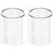 Buy BMTICK 2PCS Clear Glass Replacement Tube for SMOK TFV12 Baby Prince & Stick P25/X-PRIV - 5ml Capacity + Cleaning Cloth - Buy Online on GoSupps.com