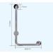 Bathroom Grab Bar Safety Support Rail Non-slip Railing Bathroom Safety Grab Bar Bracket Hand-h Grab Bar 304 Stainless Steel Bath - Buy Online on GoSupps.com