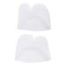 JEWEDECO 1 Pair Man Hallux Valgus Cover Hallux Valgus Appliance Cover Hallux Valgus Orthotics Toe Cover Toe Sleeve Shut up Man White Woman Hallux Valgus Cover Hallux Valgus Protective Cover medium White