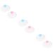 Healeved 6 Pcs Shampoo Brush Cleaning Brush Handheld Scrubber Accessory Massager Child Tool Polyethylene