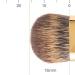 Long Series Round Flat Eye Shadow Brush - Premium Brown Makeup Tool for Flawless Application | International Shipping Available - Buy Online on GoSupps.com