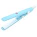 4 Colors 2 in 1 Hair Straightener Flat Iron Professional Salon Hair Straightener Mini Hair Straightener Ceramic Tourmaline Plate Beauty Flat Iron Heating Curler(us-Blue)