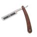 Salmue Professional Barber Razor Stainless Steel Haircut Barber Manual Shaver Beard Hair Removal