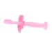 Homsfou 1stk toothbrushes for children toothbrush for babies all-round toothbrush for children baby toothbrush hand toothbrush baby mesh toothbrush bristles toothbrush protection sound wall pink 1 piece (1 Pack) pink