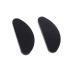 TopHomer 20 Pairs Adhesive Eyeglasses Nose Pads 2 Sizes Eyeglasses Nose Pads Replacements Nose Pad for Glasses Bridge DShape NonSlip Nose Pads for Glasses Sunglasses ClearBlack