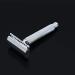 Heavy Duty Chrome Double Edge Safety Razor Set - Non Slip Handle 10 Sharp Blades & Cleaning Brush - Perfect Wet Shaving Gift for Men - Buy Online on GoSupps.com
