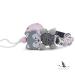 Personalized Pacifier Holder for Girls & Boys | Many Colors | Baby Gift for Birth & Baptism | Fox (Pink) - Buy Online on GoSupps.com