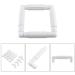 Universal Plastic Embroidery Frame - 27.9x27.9cm - for Quilting, Needlepoint, Silk-Painting - Buy Online on GoSupps.com