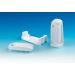 Set of 5 BawiTec Nail Brushes - White Hand Brushes with Self-Adhesive Holder | Nylon Bristles for Perfect Nails - Buy Online on GoSupps.com