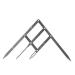 Golden Ratio Caliper Eyebrow Ruler - Stainless Steel Sliding Makeup Tool for Perfect Eyebrow Shaping (Black) | International Shipping - Buy Online on GoSupps.com