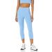Amazon Essentials Women's High Rise Capri Active Sculpt Legging Large French Blue