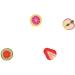 Mini 3D Fruit Slices Nail Art Decoration - Cute Fresh Fruit Clay Rods for Multi Usage - 12 Patterns - Buy Online on GoSupps.com