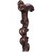 Wooden Walking Stick Solid Cane Walking Stick Wooden Walking Stick Old Man Walking Rod Anti-Slip Ebony Crutches Crafts Birthday Present for Elderly Folding crutcheswooden - Buy Online on GoSupps.com