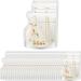Breast milk bag 250 ml 40 pieces of milk bag breast milk baby milk bottle warmer storage milk bag for breast milk breast milk bag for freezing can be freezing