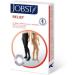 JOBST Relief 20-30 mmHg Open Toe Compression Tights - Beige & Black Medium - Enhance leg health & comfort (Pack of 1) - Buy Online on GoSupps.com