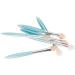 6Pcs One-ended Soft Foam Head Stick Applicator Sponge Eyeshadow Brushes Pro - Buy Online on GoSupps.com