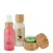 Skin Cleanser Face Combo Coconut Cleanser 89ml Matcha Moisturizer 15ml Pomegranate Toner 89ml Natural Facial Skin Care Products for Women Improves Skin Blemishes When Included in Daily Care Routine