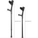 Forearm Crutches Adult Extendable Open Cuff Crutches Ergonomic Adjustable Walking Aids for Seniors Disabled Elderly with Heights 4'7" - 6'1" (Color : Silver) powerfully - Buy Online on GoSupps.com