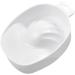 VINTORKY 1Pc manicure hand wash bowl manicure bowls for soaking nail soaker bowl manicure soak bowl nail dip remover nail polish soaker bowl soak off bowl Polishing agent white optional Size 1 White - Buy Online on GoSupps.com