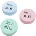 Misson travel contact lens container 5 pieces of contact lens container Easy easy contact lenses Etui Small contact lens container contact linens dinner screw closure Storing box (multino)