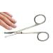 Spire 9CM Premium Baby Nail Scissors Nose Hair Scissors Safety Blades with Rounded Tip for Trimming Small Details Facial Hair Ear Hair Eyebrow - Buy Online on GoSupps.com