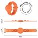 SafetyTot Silicone Airtag Band for Babies - Discrete Airtag Bracelet for Infants & Toddlers - Grey - Buy Online on GoSupps.com