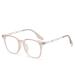 Ultra Light Anti UV Computer Readers Eyewear Large Reading Glasses Blue Light Blocking Flat Light Mirror +0.00 Pink