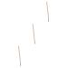 WOONEKY 3pcs Pencil Brow Pen Women Brow Pencil Portable Brow Pencil Coffee Wooden