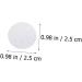 Balacoo 120 pcs Diy Eye Cosmetic Blusher Powder Pan Cosmetics Metal Adhesive Pressed Empty for Palettes 2.5x2.5cmx3pcs Silverx3pcs - Buy Online on GoSupps.com