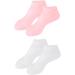1Pair Moisturizing Socks Overnight Spa Cotton Socks Treatment Intensive Repair Dry Cracked Feet White XL - Buy Online on GoSupps.com