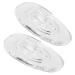 Eyeglass Nose Pads Screw-in Silicone Teardrop Shape Pack of 25 Pairs 13mm by Sports World Vision 25 Pairs 13mm Screw Seat