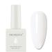 MEMEDA Milky White Nude Gel Nail Polish - 0.27 fl oz | Long-Lasting Formula - Buy Online on GoSupps.com