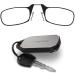 ThinOptics Keychain Case  Rectangular Reading Glasses Black 2 x - Buy Online on GoSupps.com
