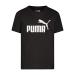 PUMA Boys' No. 1 Logo T-Shirt 6 Black