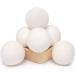 Buy Organic Wool Dryer Balls - Reusable Natural Fabric Softener | Reduces Wrinkles & Drying Time | Eco-Friendly Energy Saver (Pack of 6 - Buy Online on GoSupps.com