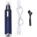 Buy USB Rechargeable Ear & Nose Hair Trimmer for Men & Women - Waterproof Double-Edge Stainless Steel Blade - Professional Grooming Tool (Blue - Buy Online on GoSupps.com