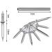 Double-headed nails seamless nail with double-headed skirting thread nail for skirting boards without traces invisible safety screws with double head nails (100 pieces) 100 Pieces. - Buy Online on GoSupps.com