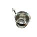Buy 304 Grade Stainless Steel Ayurvedic Jal Neti Pot | Sinus Congestion Relief & Nasal Cleansing | 500mL with Rubber Neti & Eye Wash Cup - International Shipping Available - Buy Online on GoSupps.com