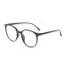 TAORANJU Blue Light Blocking Glasses for Women Men Small Face Glasses Curved Frame TV Glasses Fashion Computer Reading Glasses for Anti Dry Eyes Anti Glare (Non-Prescription)