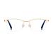 Riccie men HD 1.60 ASPHARICAL HARZ glasses Anti-blue light Computer reading glasses ultra-light Reintitan frame Suitable for office/television 03 +2.25 +2.25 03
