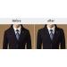 Chris.W 1/2 Covered Set-in Shoulder Pads Sewing Foam Pads - 4 Pairs Medium (2 White + 2 Black) for Blazer, T-Shirt, Clothes - Buy Online on GoSupps.com