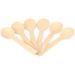 100pcs Mini Wooden Spoons 4 Inch Disposable Bamboo Small Teaspoons for Honey Jars Wedding Favors Flatware Cutlery Supplies - Buy Online on GoSupps.com