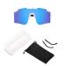 FAST STEP Sports Sunglasses, Men Women Polycarbonate Frame Cycling Sunglasses, UV400 Protection Outdoor Driving Pc10
