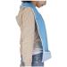 Bib for Elderly Waterproof Mealtime Bib Protector Aid Apron (Light Blue) - Buy Online on GoSupps.com