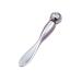 Diamond-eye cream massager scooter ball eye massager metal double-headed cream tool cream spoon applicator mass layer Silver