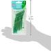 TePe Angle Green 0.8mm Interdental Brushes - Pack of 6 - Buy Online on GoSupps.com
